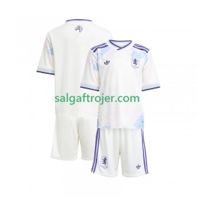 Aston Villa Fodboldtrøjer Børn 3. sæt 2025/26 Kort ærmer